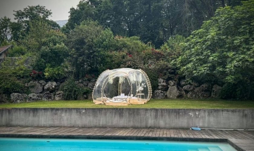 Réserver une bulle transparente _ une activité originale pour un EVJF à Grenoble !